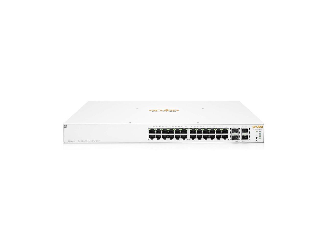 HPE Aruba Instant On 1930 24G Class4 PoE 4SFP/SFP+ 195W Switch - sw (JL683B#ABA) 4