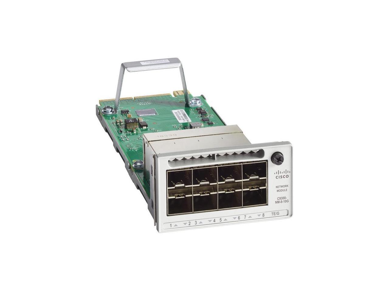 Cisco - C9300-NM-8X - Cisco Catalyst 9300 8 x 10GE Network Module - For Data Networking 8 10GBase-X Network - Twisted 2