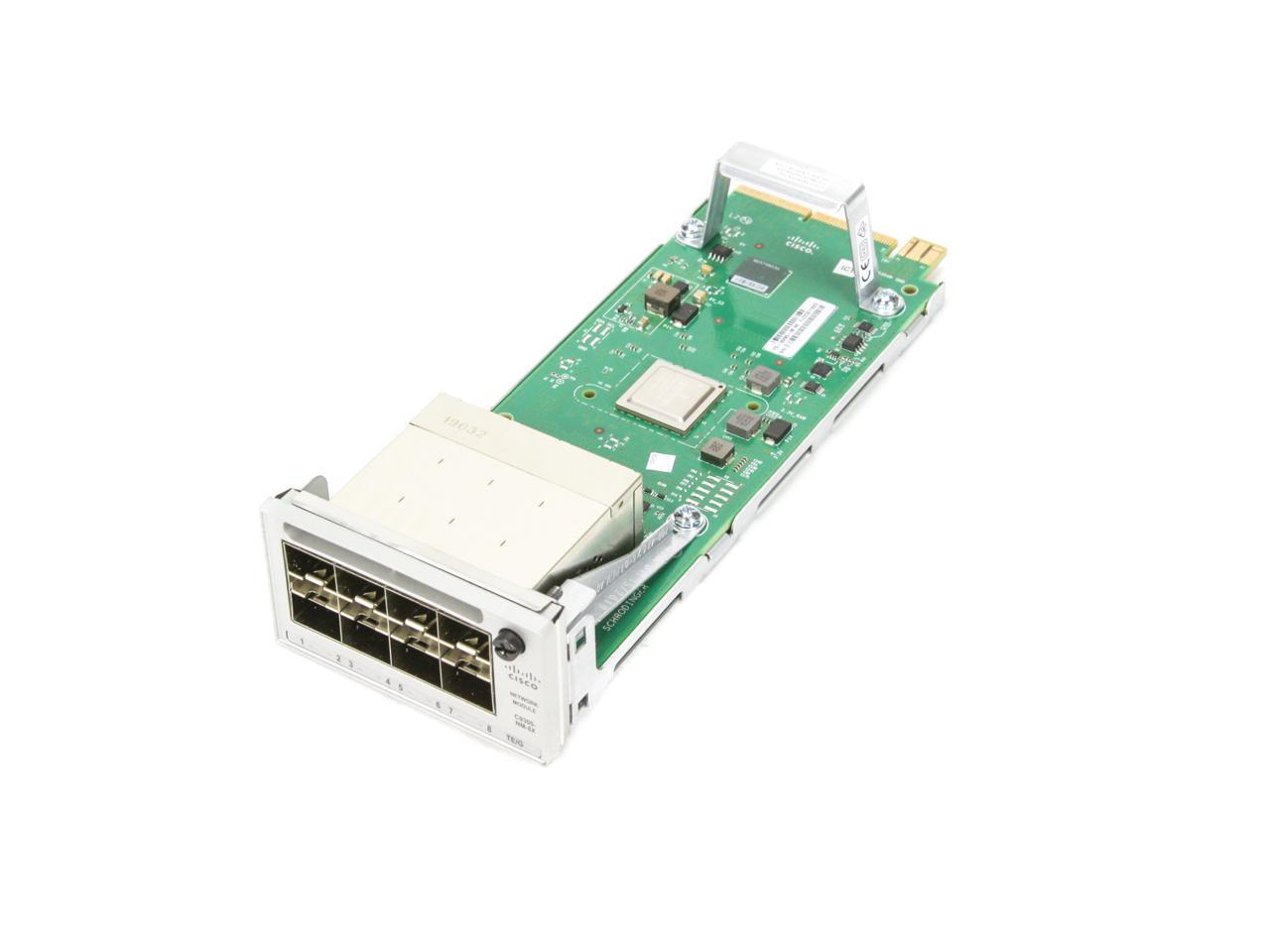 Cisco - C9300-NM-8X - Cisco Catalyst 9300 8 x 10GE Network Module - For Data Networking 8 10GBase-X Network - Twisted 5