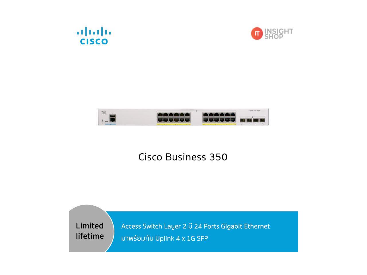 350 CBS350-24T-4G 24-Port L2 Managed Ethernet Switch CBS35024T4GNA 2