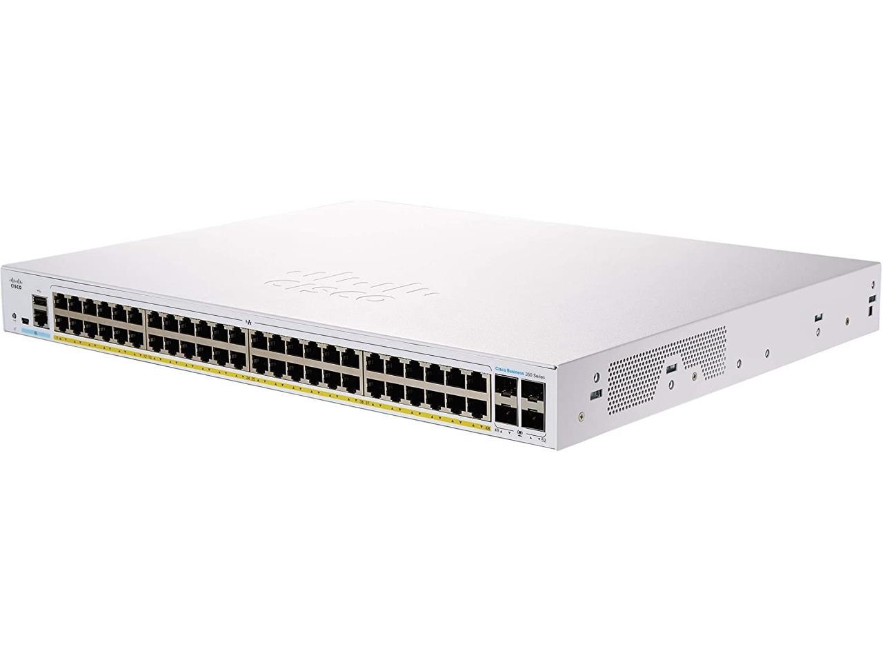 Cisco 350 CBS350-48T-4X Ethernet Switch CBS350-48T-4X-NA 1