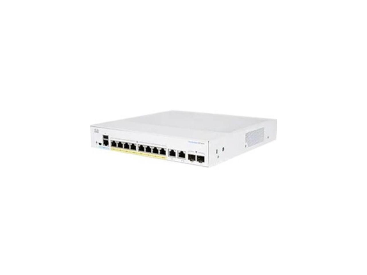 Cisco 350 CBS350-8P-2G Ethernet Switch CBS3508P2GNA 1