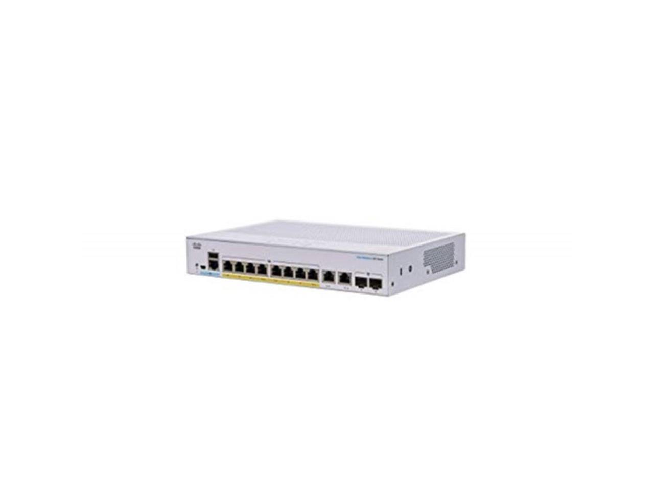 Cisco 250 CBS250-8P-E-2G 8-Port 2L Managed Ethernet Switch CBS2508PE2GNA 1