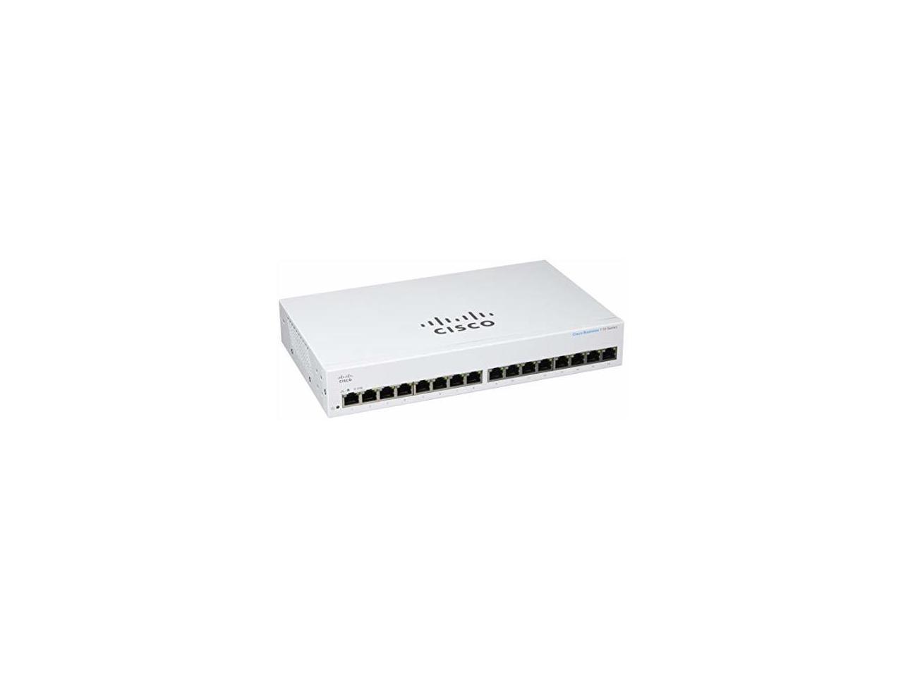 Cisco 110 CBS110-16T-NA 16-Port L2 Unmanaged Ethernet Switch CBS11016TNA 4