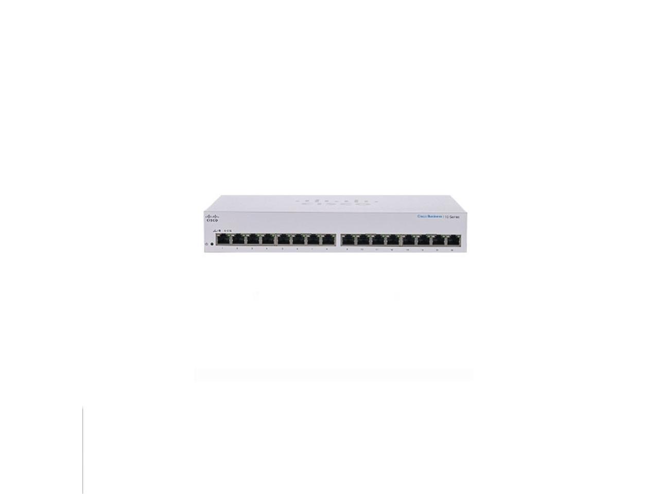 Cisco 110 CBS110-16T-NA 16-Port L2 Unmanaged Ethernet Switch CBS11016TNA 5