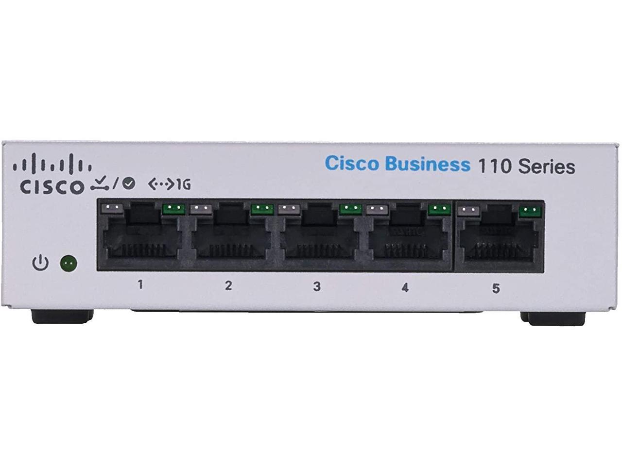 Business CBS110 5-Port Unmanaged Ethernet Switch 1