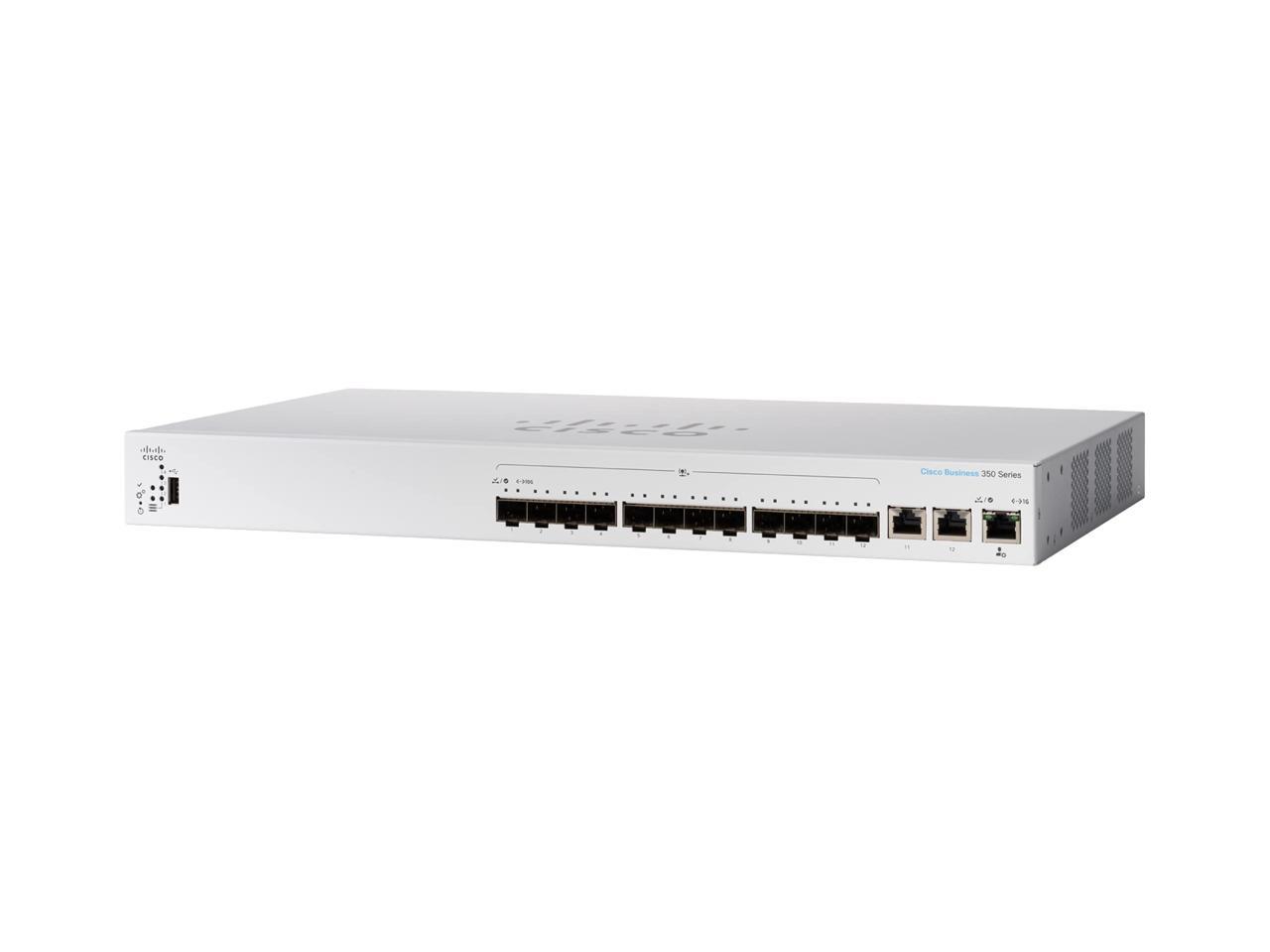 Cisco Business 350-12XS Managed Switch CBS350-12XS-NA 1