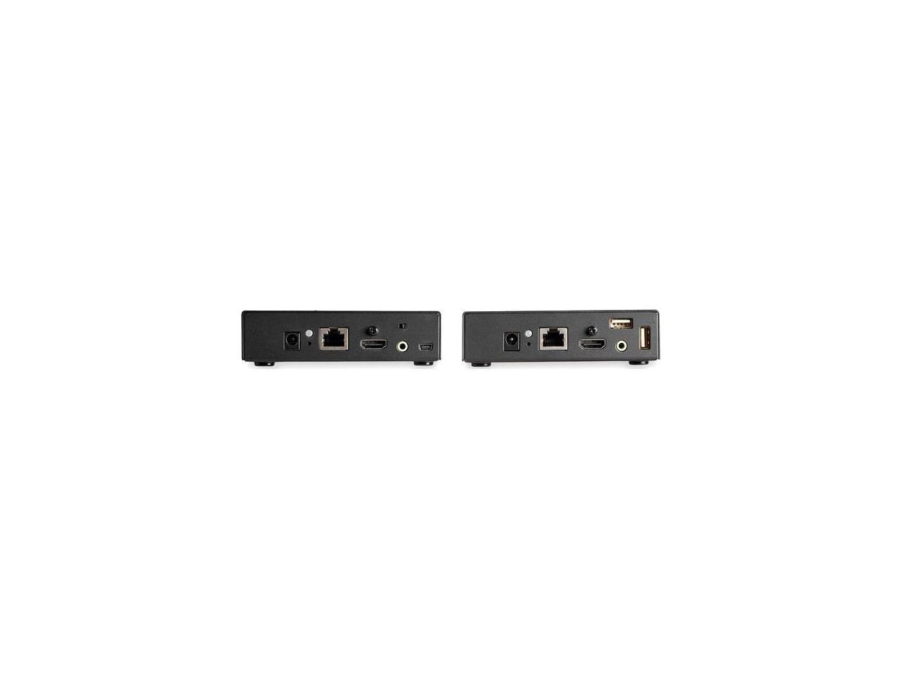 StarTech HDMI KVM Extender over LAN KVM Console Extender Over IP 4K 30Hz 2