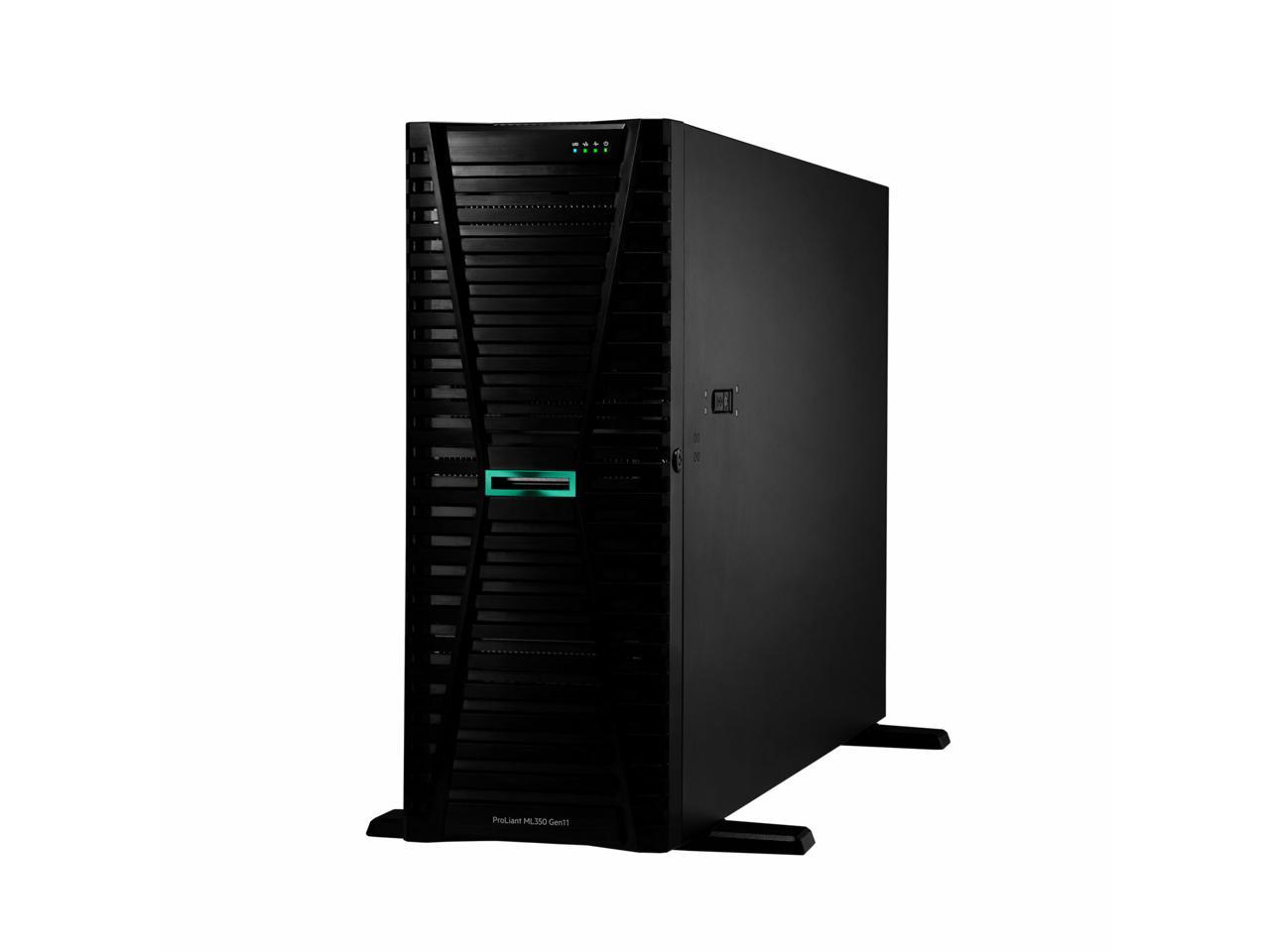 HPE ProLiant ML350 G11 4U Tower Server - 1x Intel Xeon Silver 4416+ 2 GHz - 32 GB RAM - Serial ATA, Serial Attached SCSI (SAS) Controller - Intel C741 Chip  P53568-001 1