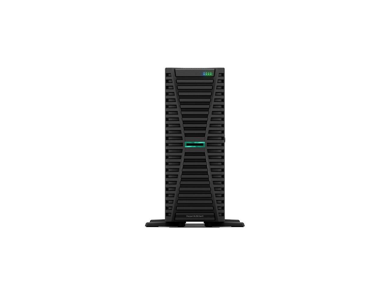 HPE ProLiant ML350 G11 4U Tower Server - 1x Intel Xeon Silver 4416+ 2 GHz - 32 GB RAM - Serial ATA, Serial Attached SCSI (SAS) Controller - Intel C741 Chip  P53568-001 3