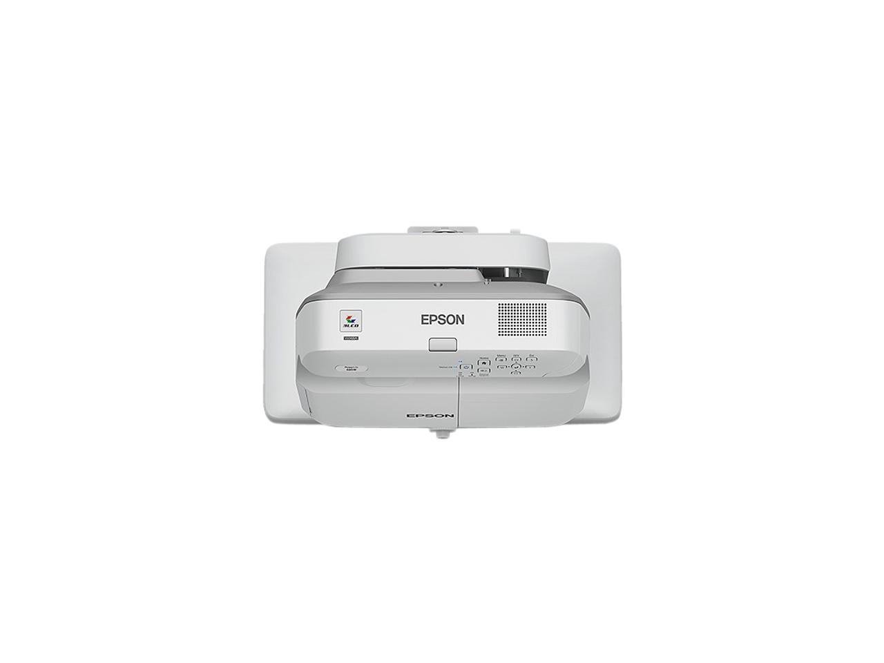 Epson PowerLite 685 WXGA 3LCD Ultra Short-throw Presentation Projector 3500 lumens, V11H744520 2