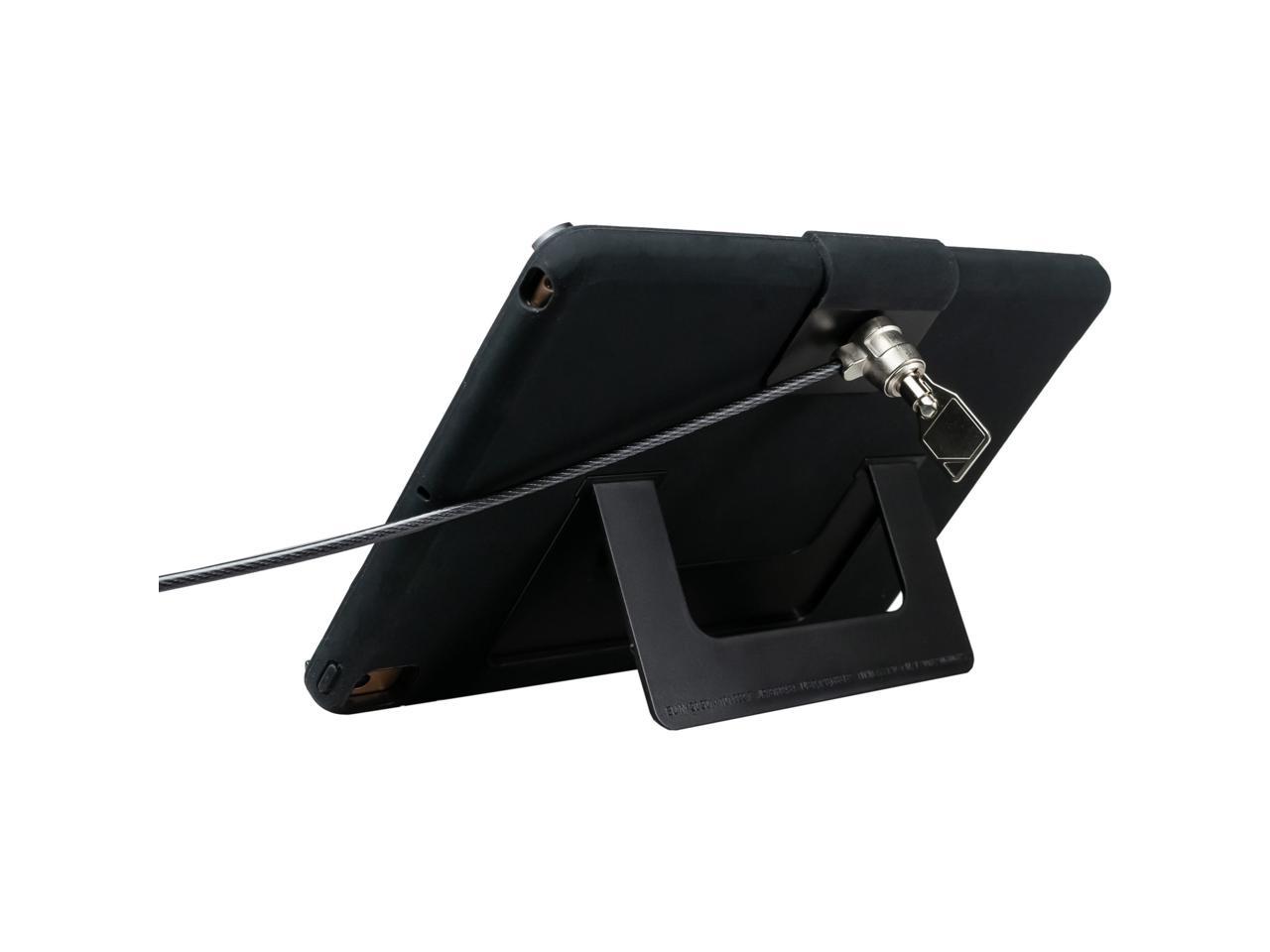 CTA Digital PAD-SCKT10 Security Case with Kickstand and Antitheft Cable for iPad 10.2 Inch 7th Generation 4