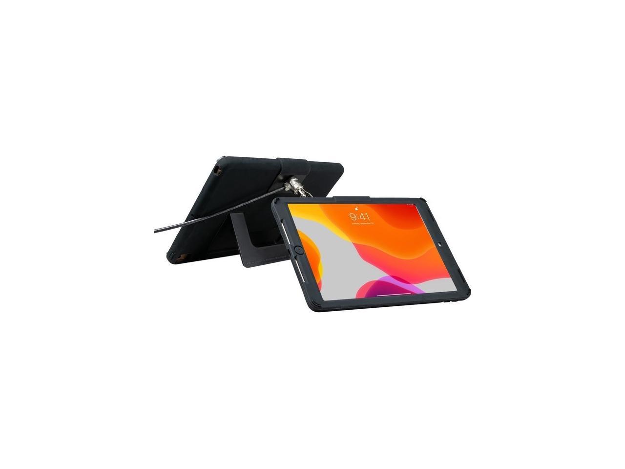 CTA Digital PAD-SCKT10 Security Case with Kickstand and Antitheft Cable for iPad 10.2 Inch 7th Generation 1