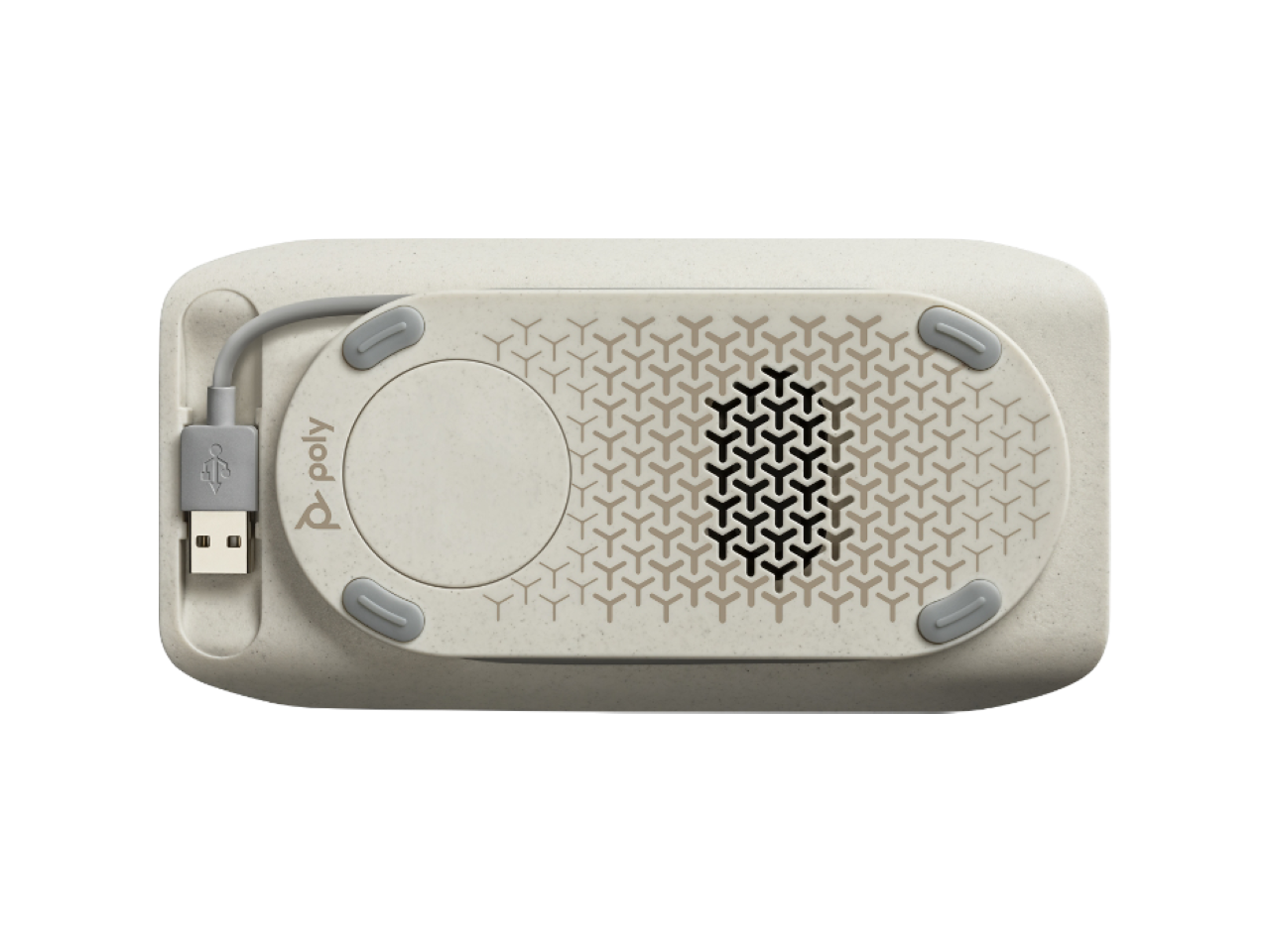 Poly - Sync 20 Bluetooth/USB-A Speakerphone - Personal Portable Speakerphone - Noise & Echo Reduction - Connect to Cell Phones via Bluetooth or Computers via USB-A Cable - Works with Teams, Zoom 4