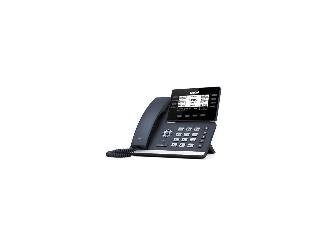 Yealink SIP-T53W IP Corded/Cordless Wi-Fi Mountable Desktop Phone SIPT53W 1