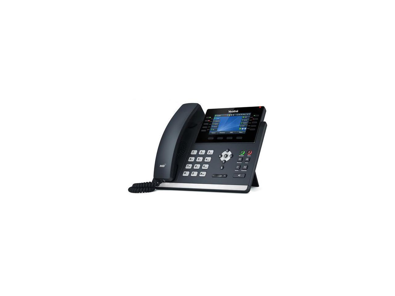 Yealink SIP-T46U IP Phone Corded Corded Wall Mountable Desktop Classic Gray 3