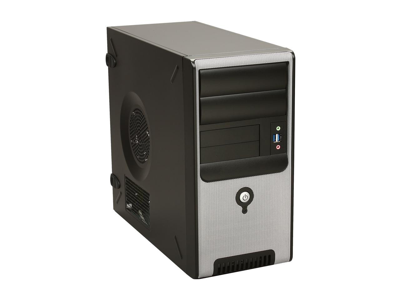 In Win Z583 micro ATX Case with Haswell Ready 350W power supply, Black, TAC 2.0, Front USB 3.0X2, HD audio 1