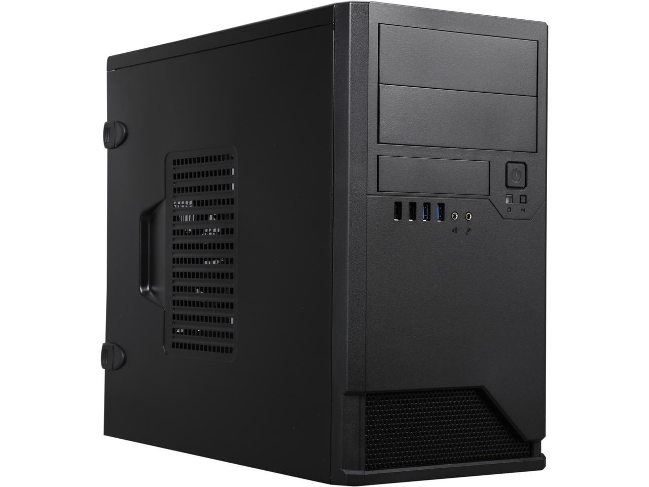 IN WIN EM048.CH350TB3 Black SECC Micro ATX Mini Tower Computer Case 1