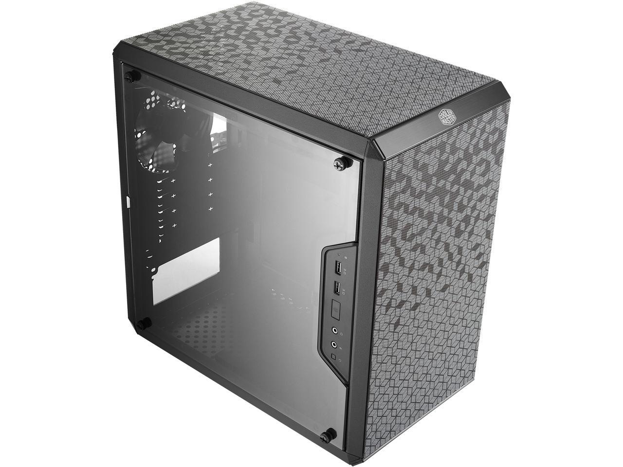 Cooler Master MasterBox Q300L Micro ATX Tower w/ Magnetic Design Dust Filter, Transparent Acrylic Side Panel, Adjustable I/O & Fully Ventilated for Airflow, MCB-Q300L-KANN-S00 1