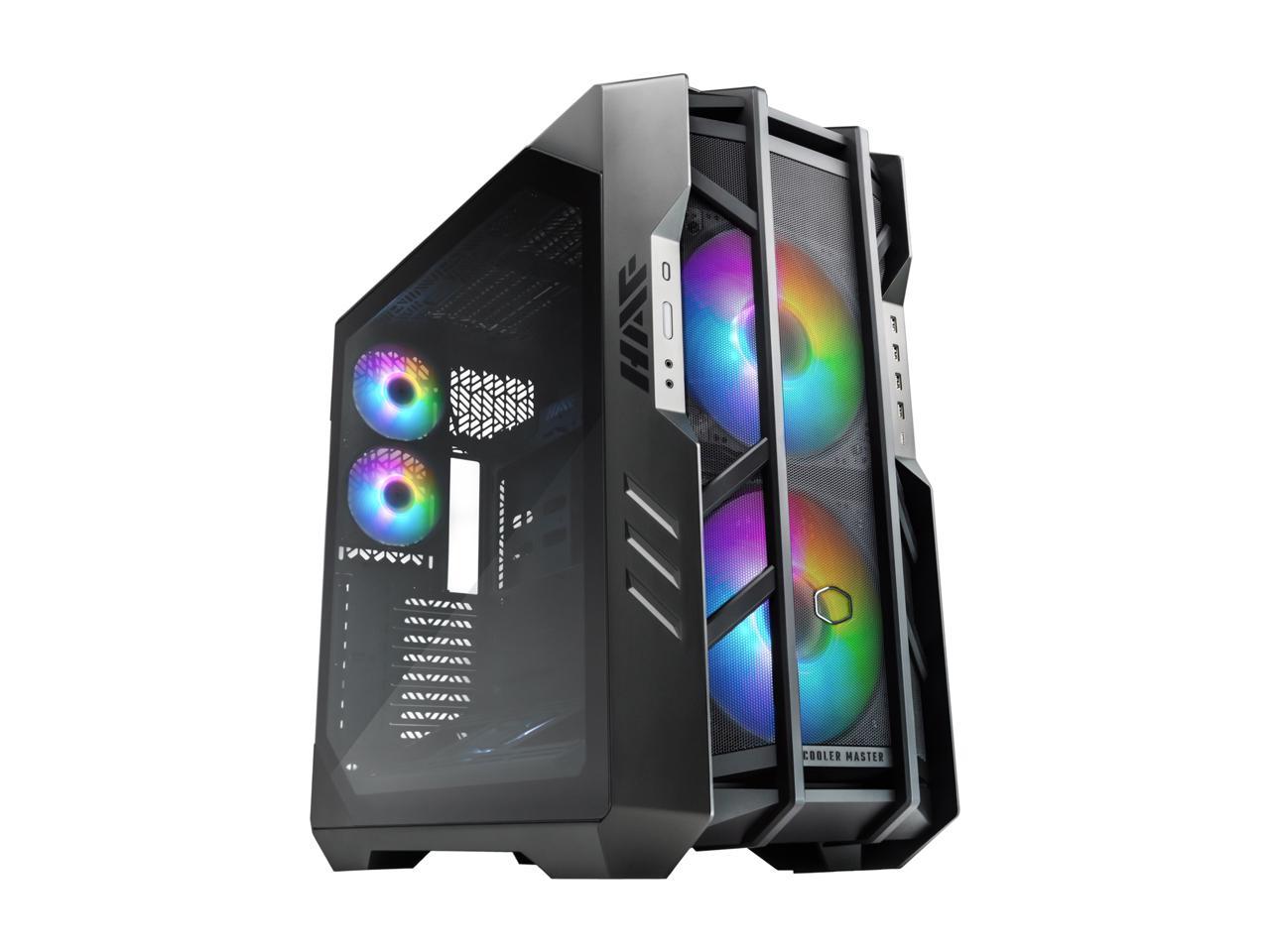 Cooler Master HAF700 H700-IGNN-S00 Titanium Grey SGCC Steel / Mesh / ABS Plastic / Tempered Glass ATX Full Tower Computer Case 1