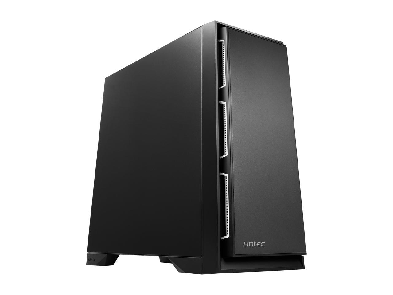 Antec Performance Series P101 Silent Black 0.8mm SPCC ATX Mid Tower Case with 8 x 3.5" HDD / 2.5" SSD Removable Bays 2