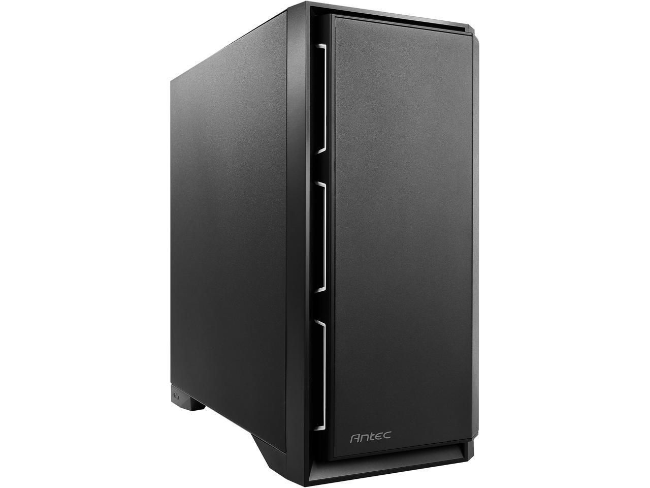 Antec Performance Series P101 Silent Black 0.8mm SPCC ATX Mid Tower Case with 8 x 3.5" HDD / 2.5" SSD Removable Bays 1