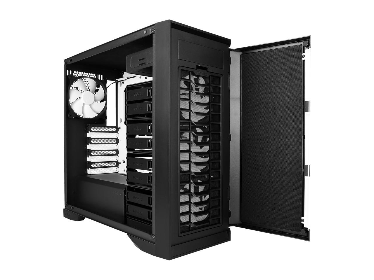 Antec Performance Series P101 Silent Black 0.8mm SPCC ATX Mid Tower Case with 8 x 3.5" HDD / 2.5" SSD Removable Bays 5