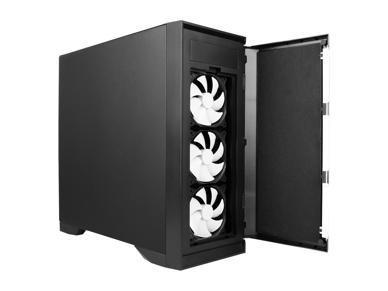 Antec Performance Series P101 Silent Black 0.8mm SPCC ATX Mid Tower Case with 8 x 3.5" HDD / 2.5" SSD Removable Bays 3