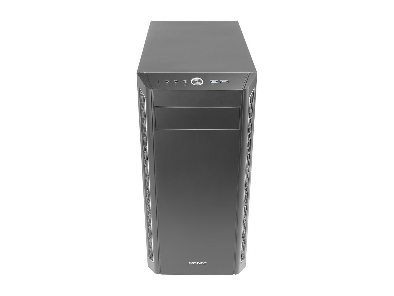 Antec Performance Series P7 Neo, Enhanced Front Air Intakes, 3 x 120mm Fans Included, Sound-Dampening Side Panels, White LED Power Button, E-ATX Mid-Tower Silent Case 2