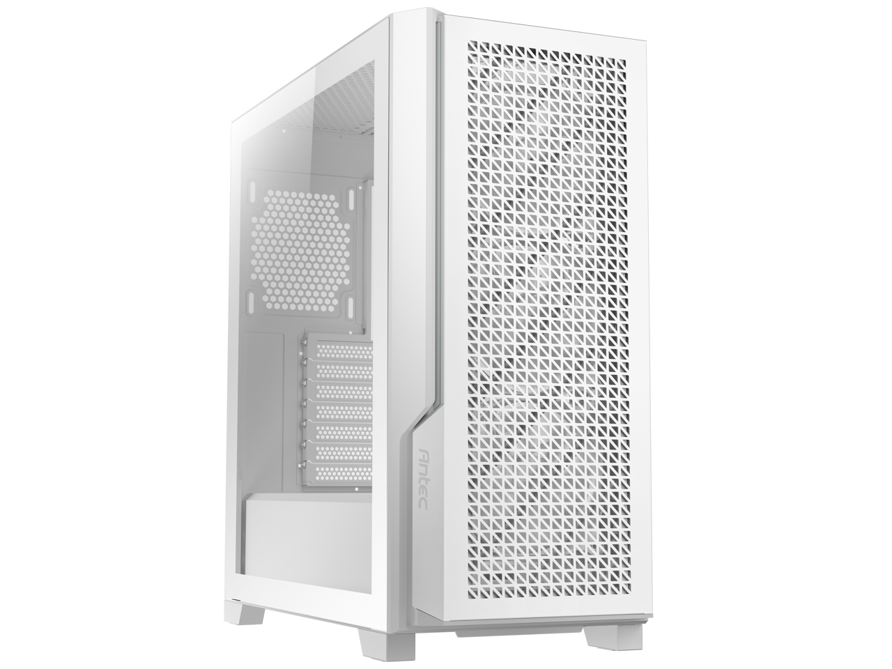 Antec Performance Series P20C White, Massive Metal Mesh Front Panel, 3 x 120mm PWM White Fans, Type-C 3.2 Gen2 Ready, 2 x 360 mm Radiator Simultaneously, GPU Bracket, Mid-Tower E-ATX PC Case 1