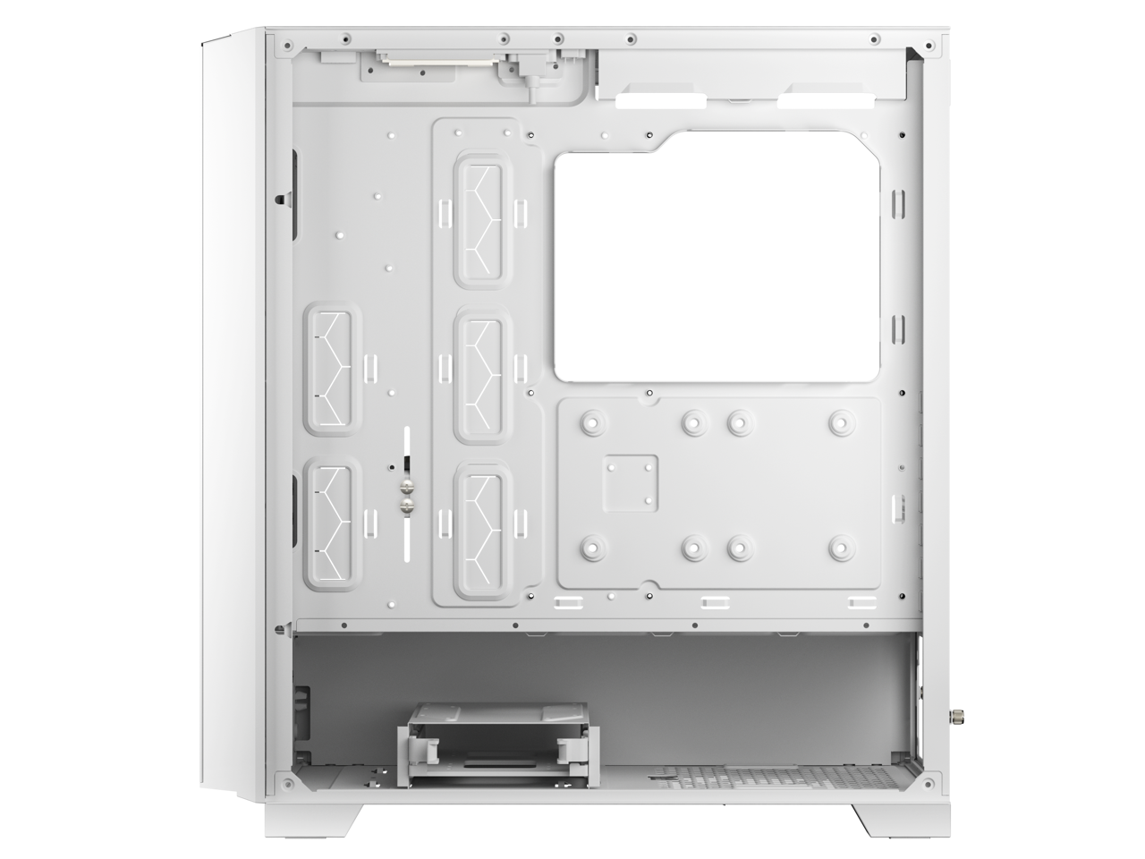 Antec Performance Series P20C White, Massive Metal Mesh Front Panel, 3 x 120mm PWM White Fans, Type-C 3.2 Gen2 Ready, 2 x 360 mm Radiator Simultaneously, GPU Bracket, Mid-Tower E-ATX PC Case 5