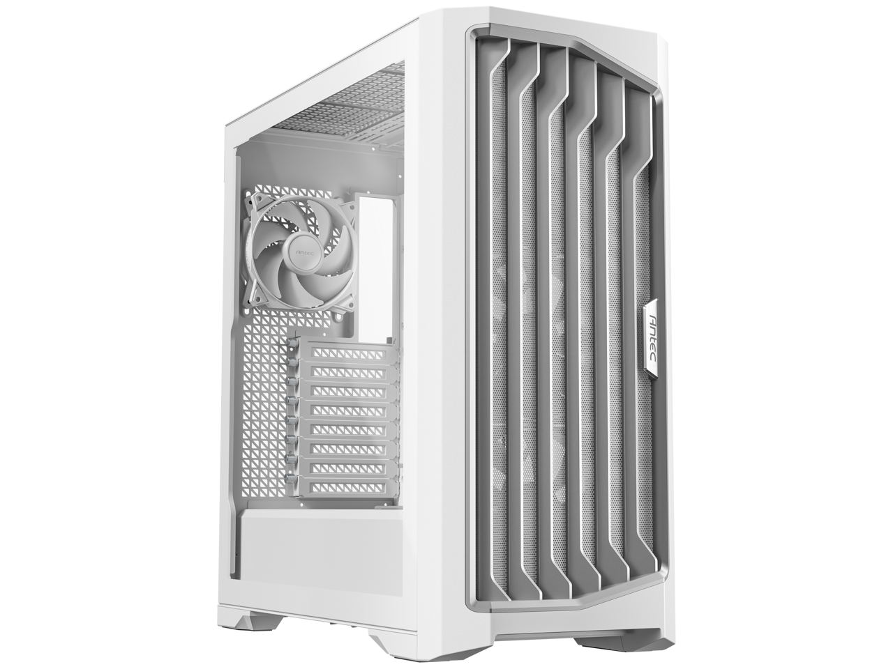 Antec Performance 1 FT White, RTX 40 Series GPU Support, Temp. Display, 4 x Storm T3 PWM Fans, Type-C Ready, Dual Tempered Glass Side Panels, Mesh Front Panel, Full-Tower E-ATX PC Case 2