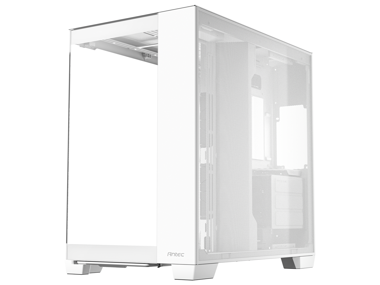 Antec C8 White, Fans not Included, RTX 40 Compatible, Dual-Chamber, tooless Design, Type-C, 360mm Radiator Support, Seamless Tempered Glass Front & Side Panels, High Airflow Full-Tower E-ATX PC Case 4