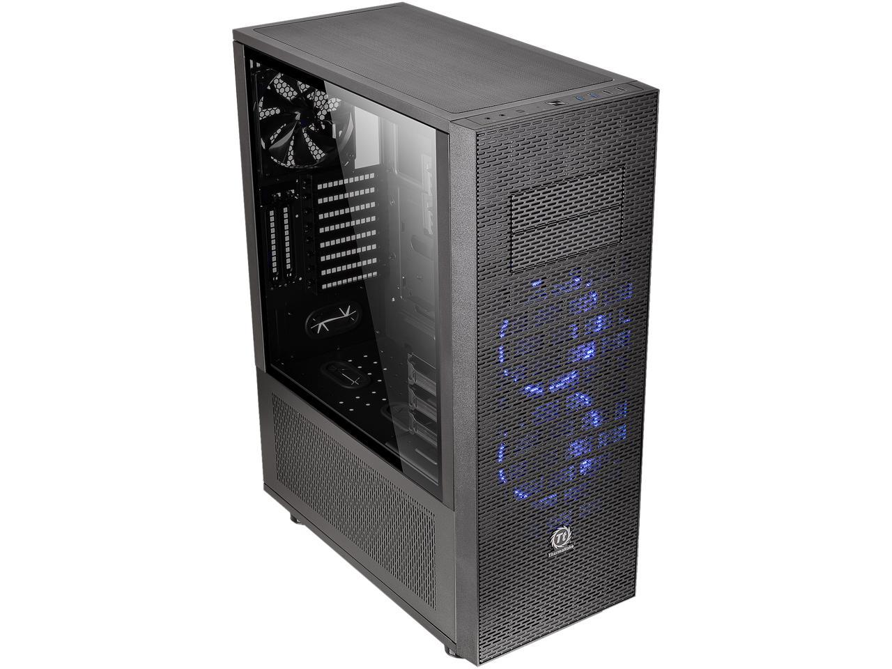 Thermaltake Core X71 Tempered Glass Edition Black ATX Gaming Full Tower Tt LCS Certified Gaming Computer Case CA-1F8-00M1WN-02 1