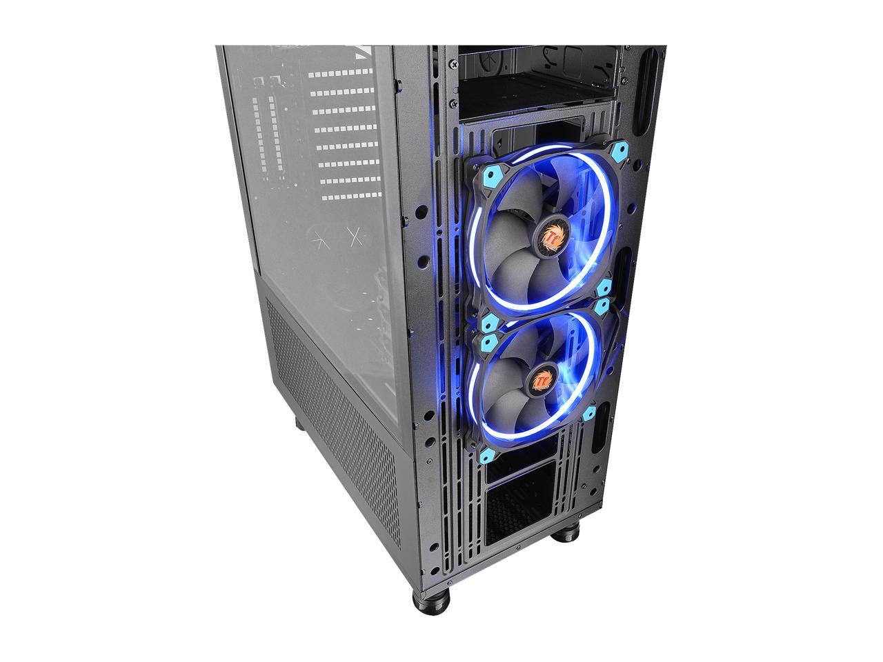 Thermaltake Core X71 Tempered Glass Edition Black ATX Gaming Full Tower Tt LCS Certified Gaming Computer Case CA-1F8-00M1WN-02 2