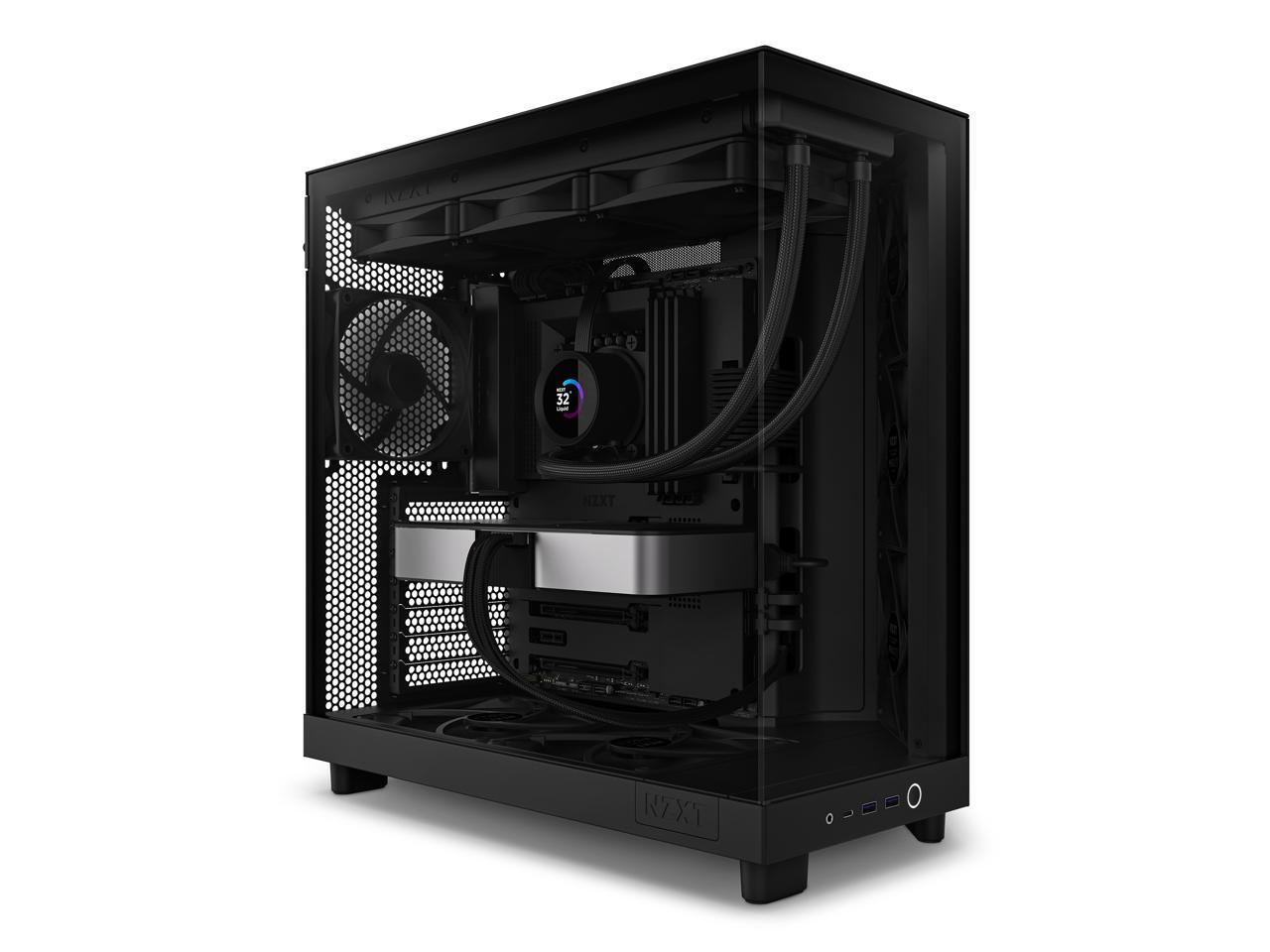 NZXT H6 FLOW Compact Dual-Chamber Mid-Tower Airflow Case, Black, CC-H61FB-01 2