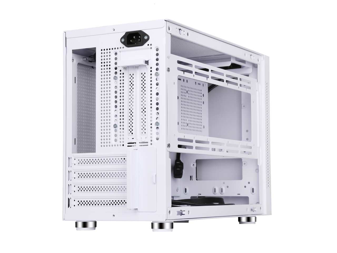 SAMA IM01-White White Steel USB3.0 Micro ATX Tower Computer Case 2