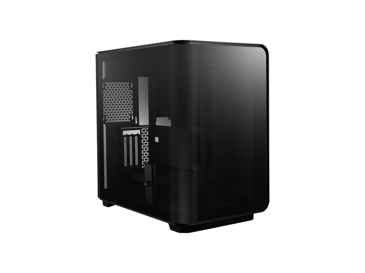 MSI MEG MAESTRO 700L PZ Black Computer Case, 2xUSB 3.2 Gen 1, 1xUSB 3.2 Gen2 Type-C, Tempered Glass Window 1