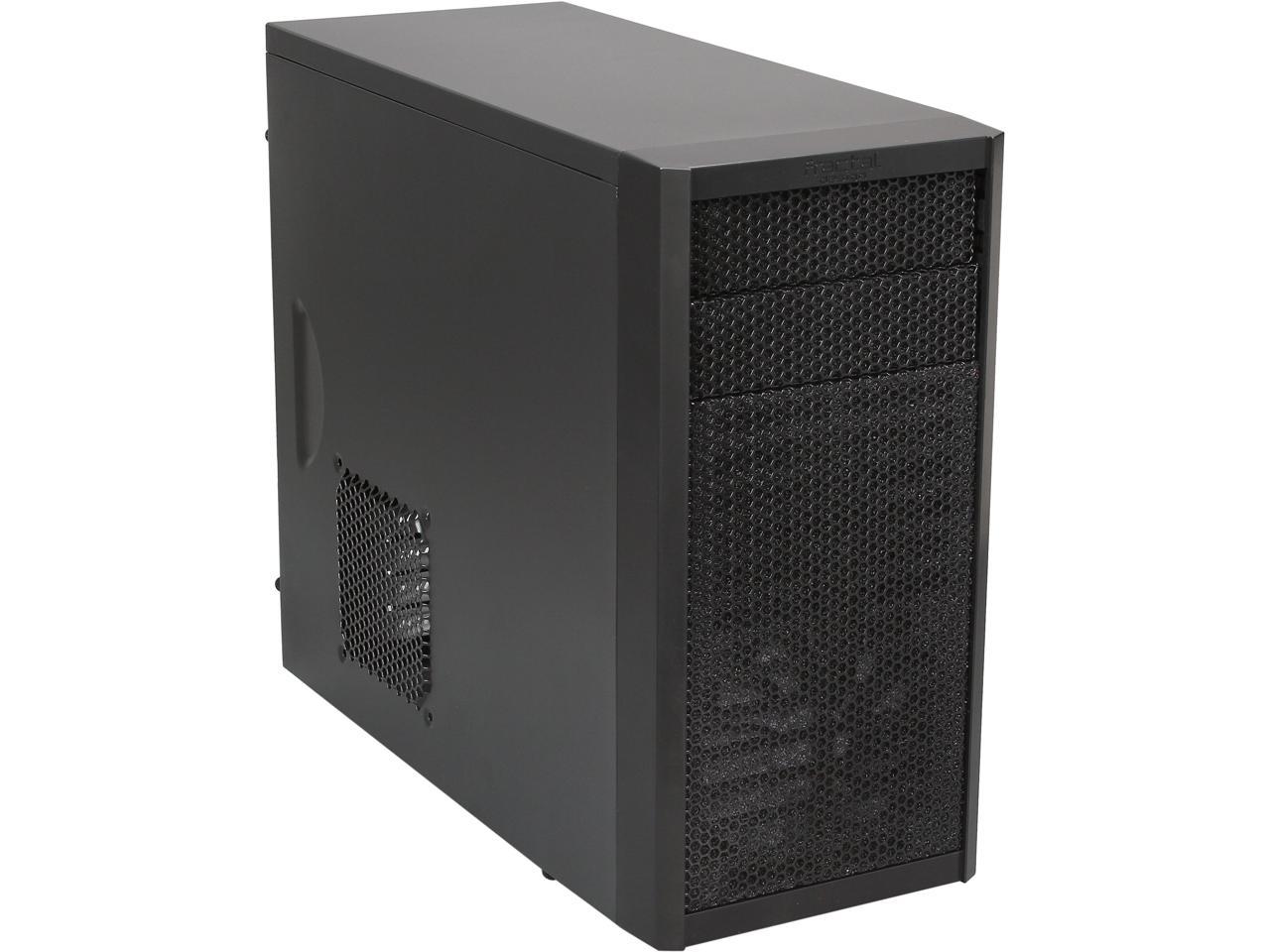 Fractal Design Core 1000 Black Micro ATX Mini Tower Computer Case 1