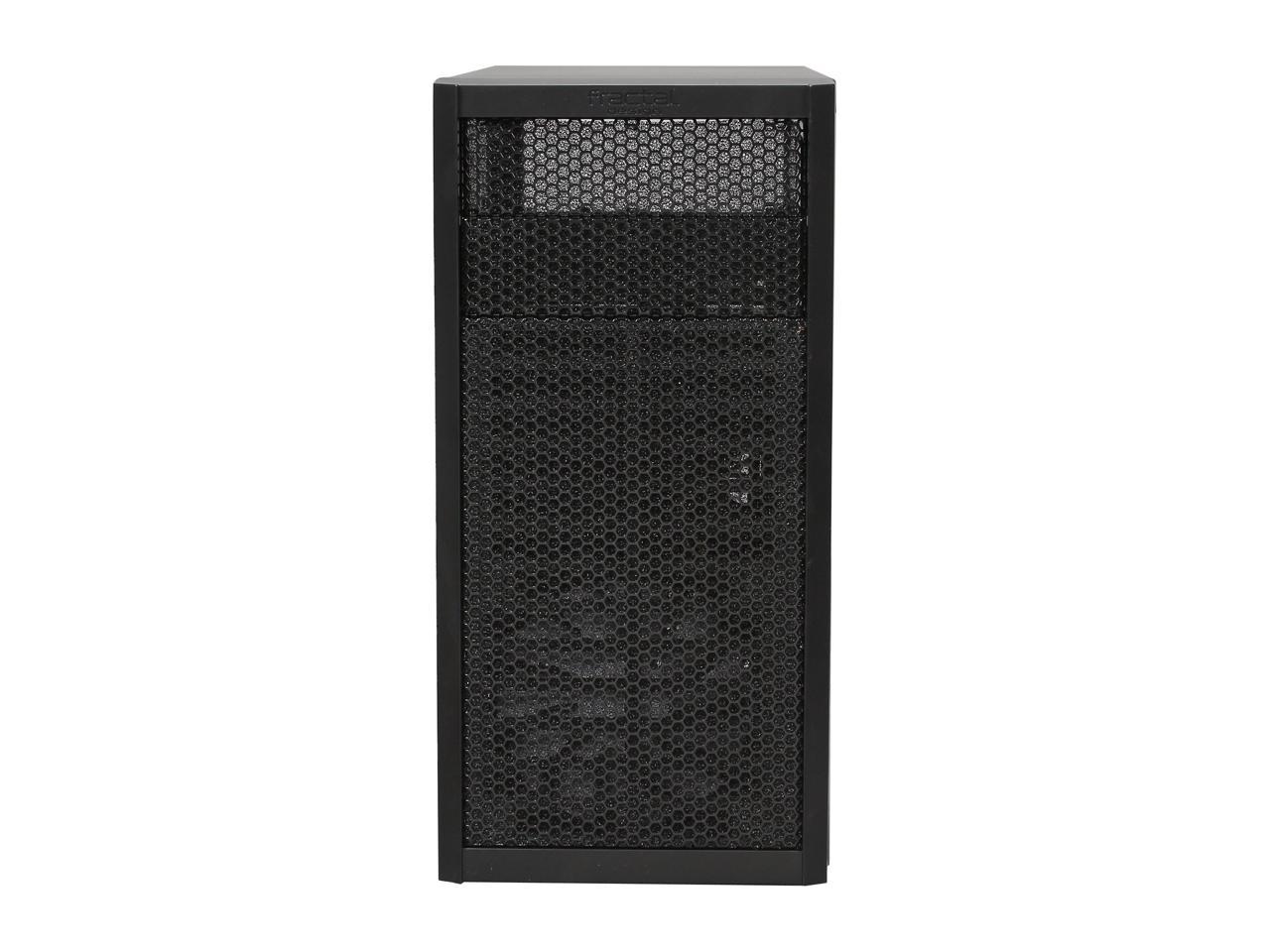 Fractal Design Core 1000 Black Micro ATX Mini Tower Computer Case 2