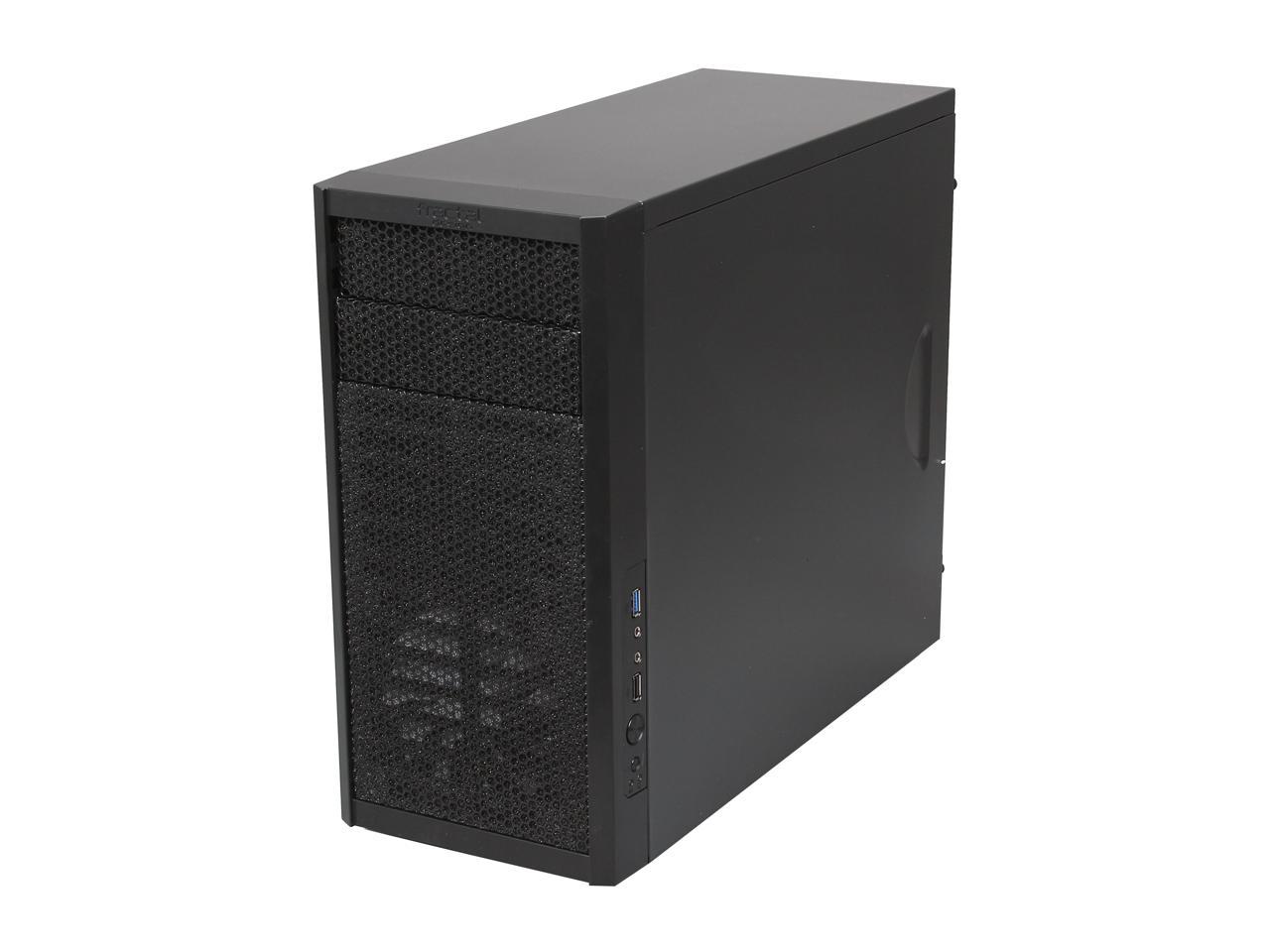 Fractal Design Core 1000 Black Micro ATX Mini Tower Computer Case 3