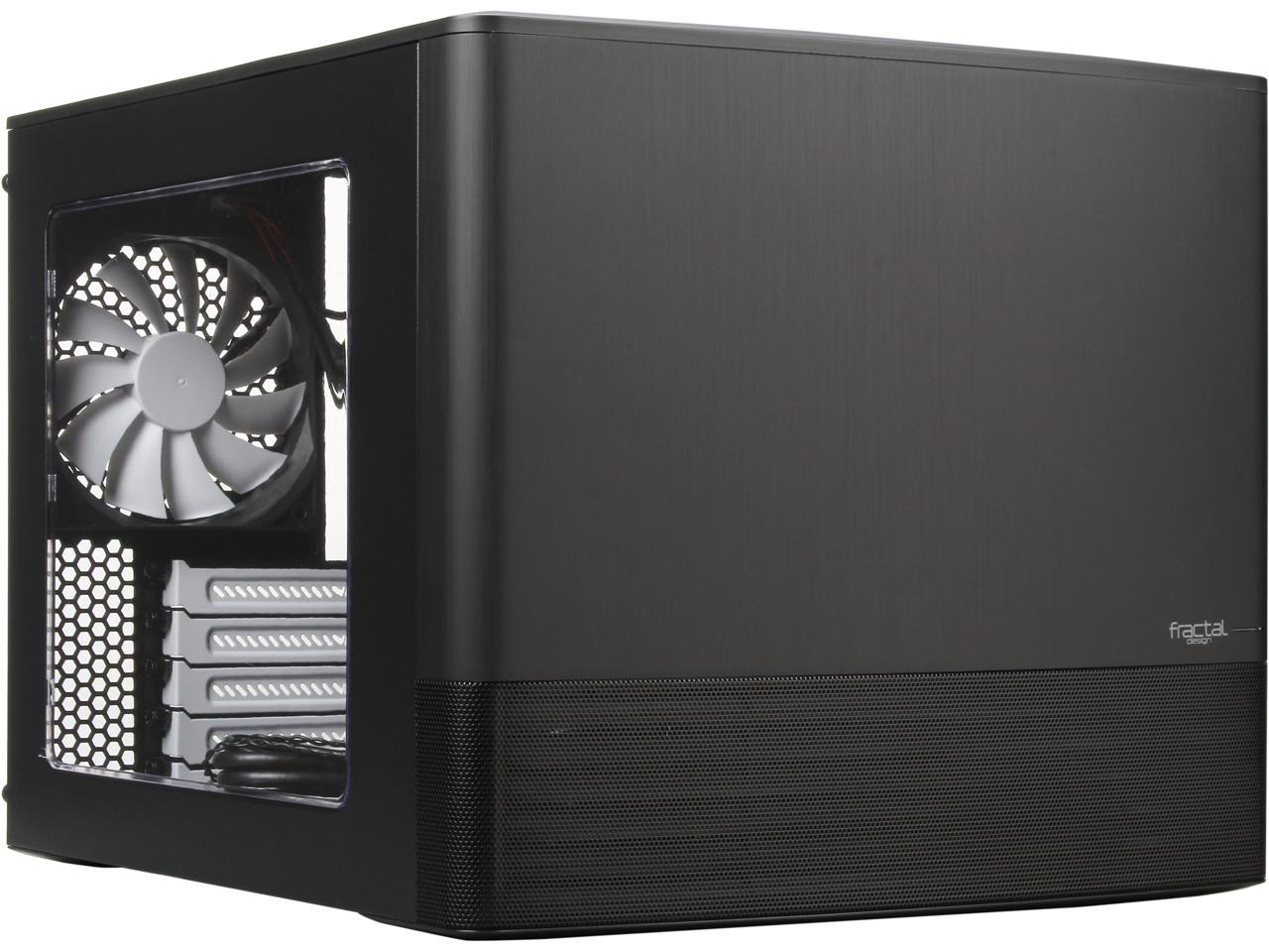 Fractal Design Node 804 Black Window Aluminum/Steel Micro ATX  Cube Computer Case 1