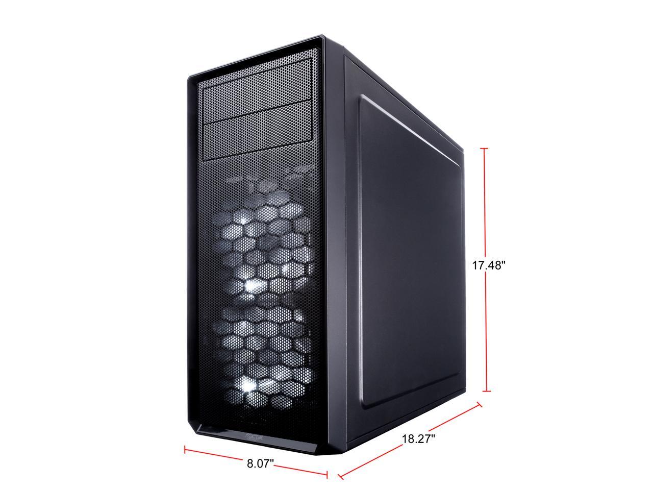 Fractal Design Focus G Black ATX Mid Tower Computer Case 4