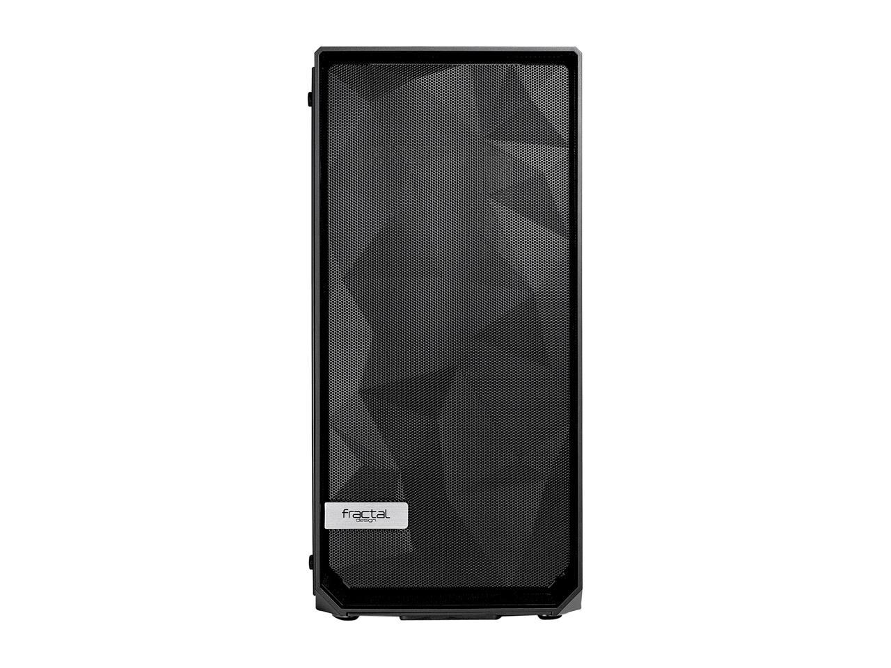 Fractal Design Meshify C Black ATX High-Airflow Compact Light Tint Tempered Glass Mid Tower Computer Case 3