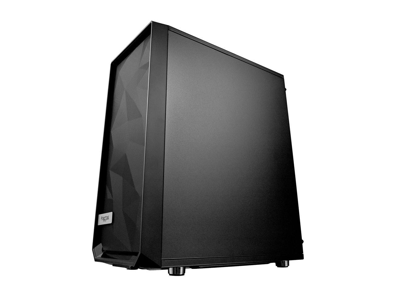 Fractal Design Meshify C Black ATX High-Airflow Compact Light Tint Tempered Glass Mid Tower Computer Case 5