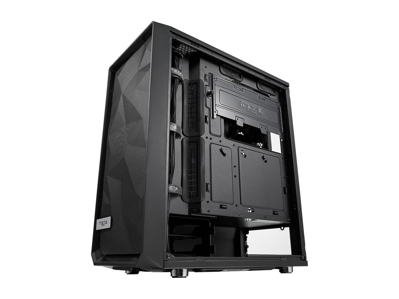 Fractal Design Meshify C Black ATX High-Airflow Compact Mid Tower Computer Case 5