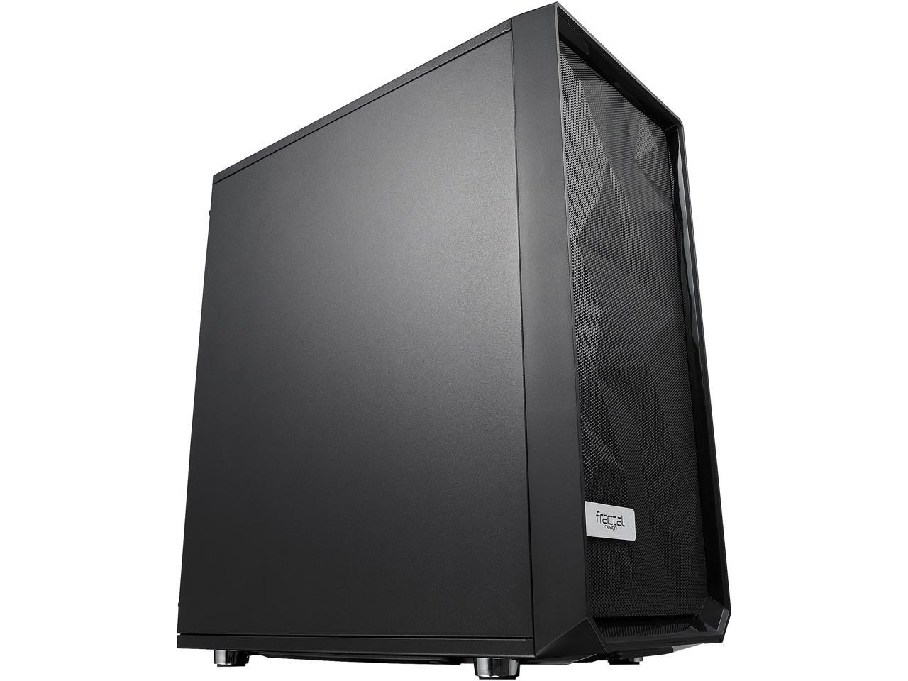 Fractal Design Meshify C Black ATX High-Airflow Compact Mid Tower Computer Case 1