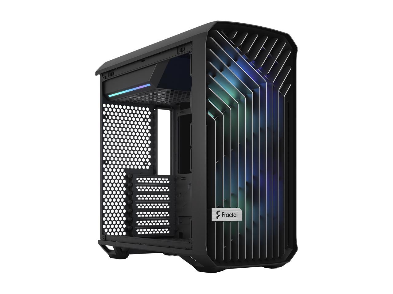 Fractal Design Torrent Compact RGB Black TG Light Tempered Glass High-Airflow ATX Computer Case 1