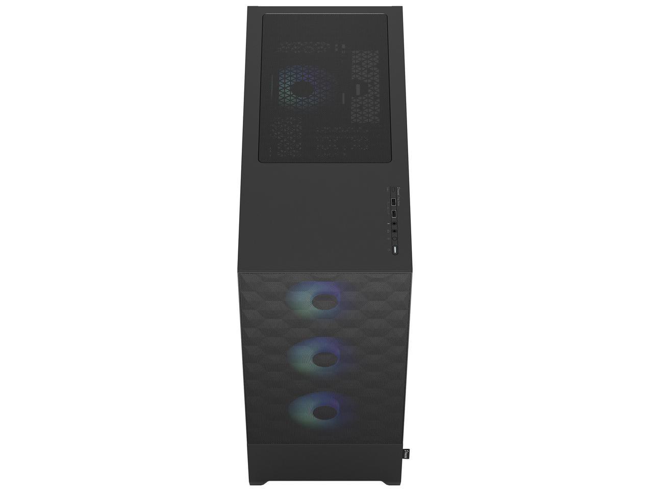 Fractal Design Pop XL Air RGB Black TG ATX High-Airflow Clear Tempered Glass Window Full Tower Computer Case 4