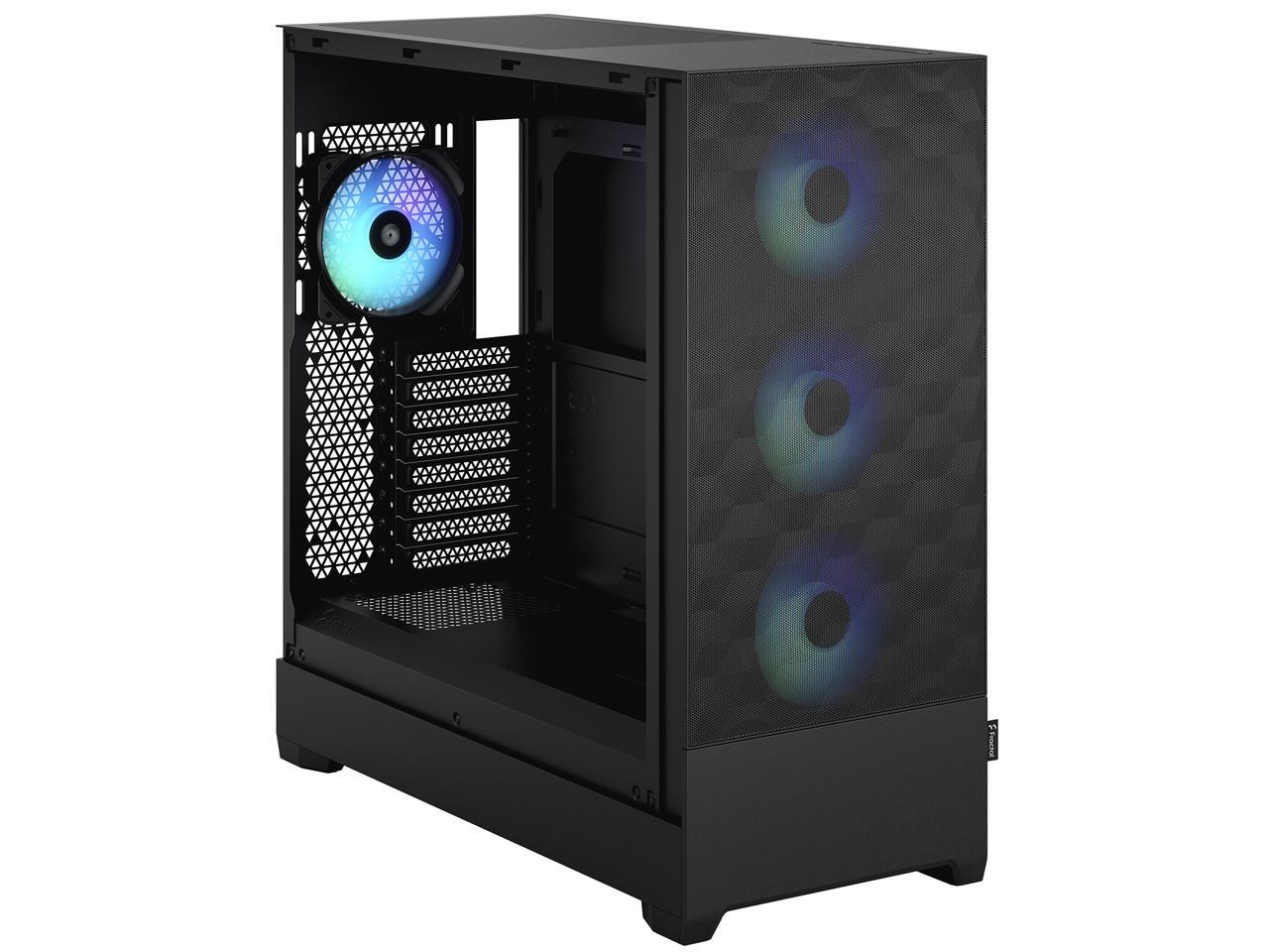 Fractal Design Pop XL Air RGB Black TG ATX High-Airflow Clear Tempered Glass Window Full Tower Computer Case 5